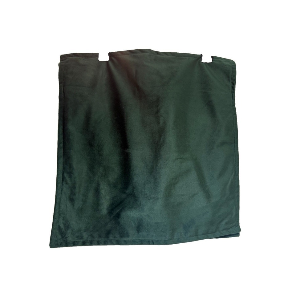 Bedsure 18x18 Dark Green Velvet Throw Pillow Cover Forest Emerald Cushion Case